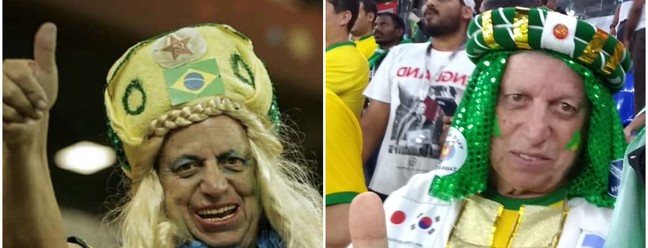 Brasileiro Daniel Sbruzzi entrou para o livro dos recordes como a pessoa que mais assistiu Copas do Mundo presencialmente — Foto: Divulgação/Guinness Book