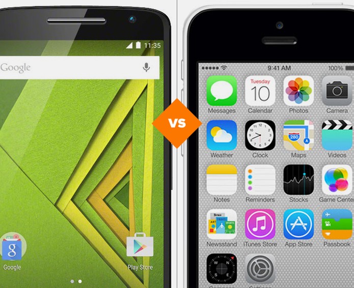 Moto X Play ou iPhone 5C: veja comparativo de especificações técnicas (Foto: Arte/TechTudo)