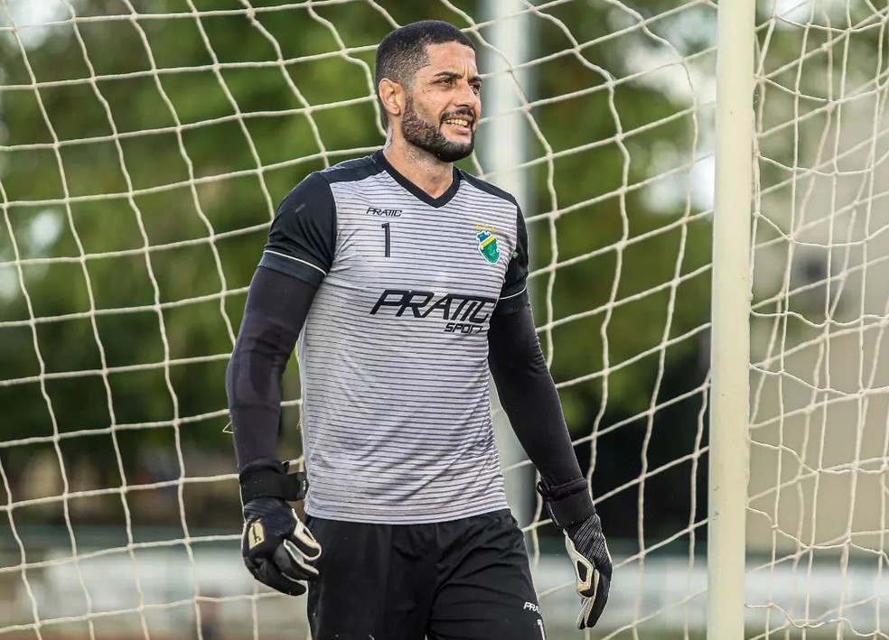 Camilo, goleiro do Altos — Foto: Divulgação/Altos