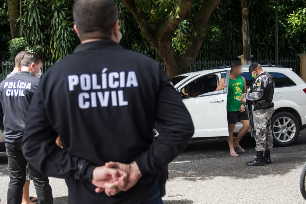 Motoristas são autuados em carreata contra o isolamento social no Pará. — Foto: Reprodução / Agência Pará