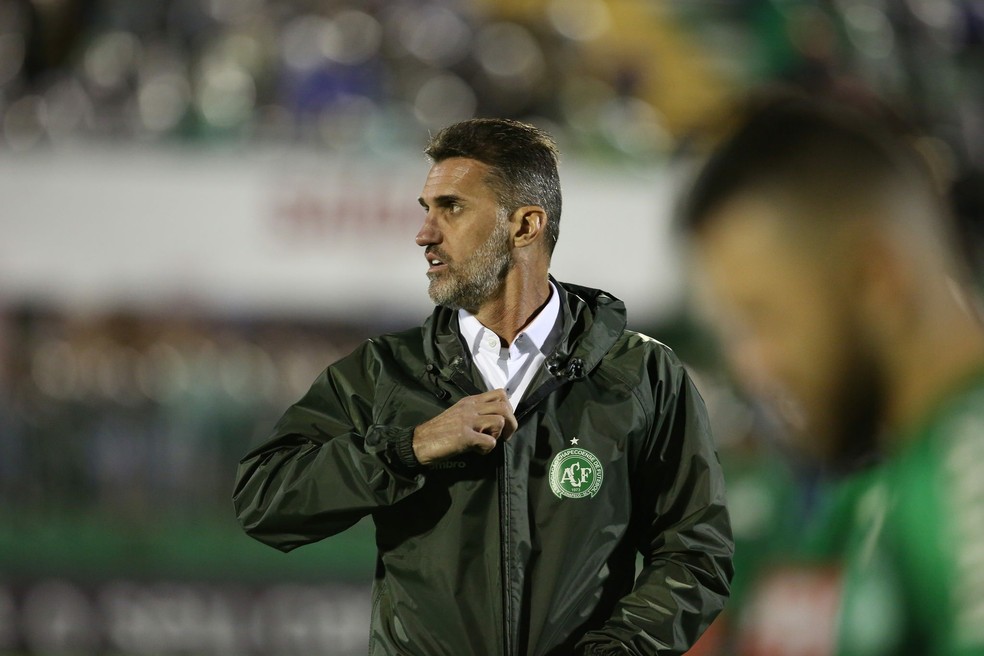 Vagner Mancini foi o primeiro técnico da Chape após tragédia — Foto: Sirli Freitas/Chapecoense
