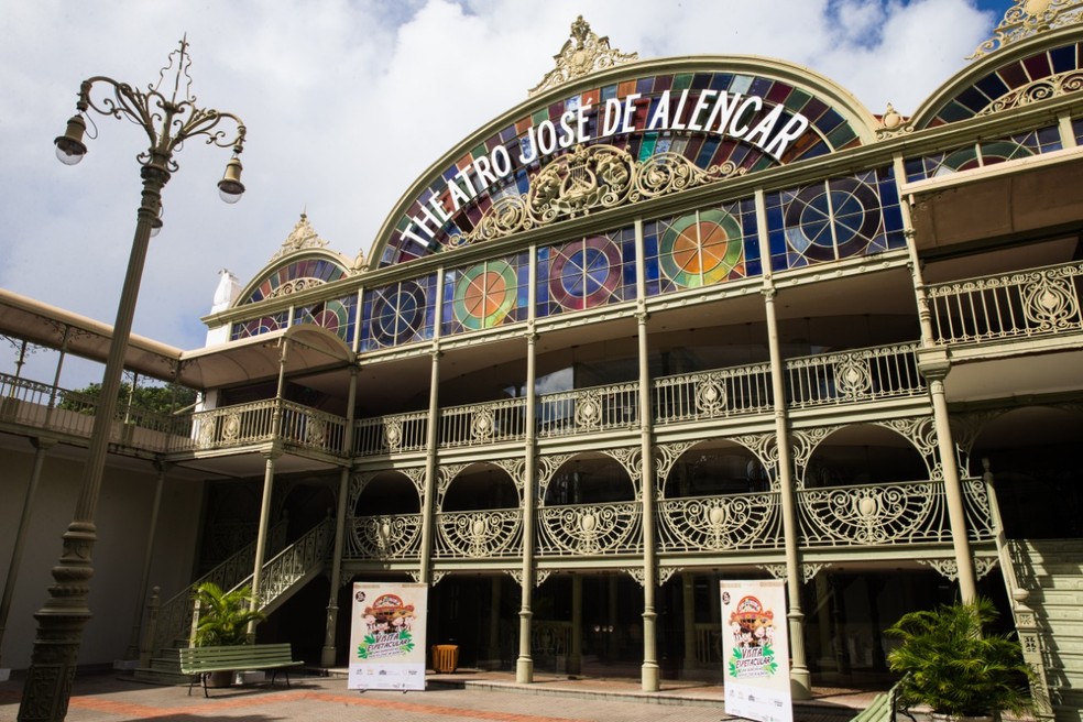 Theatro José de Alencar, em Fortaleza. — Foto: Saulo Roberto/ SVM