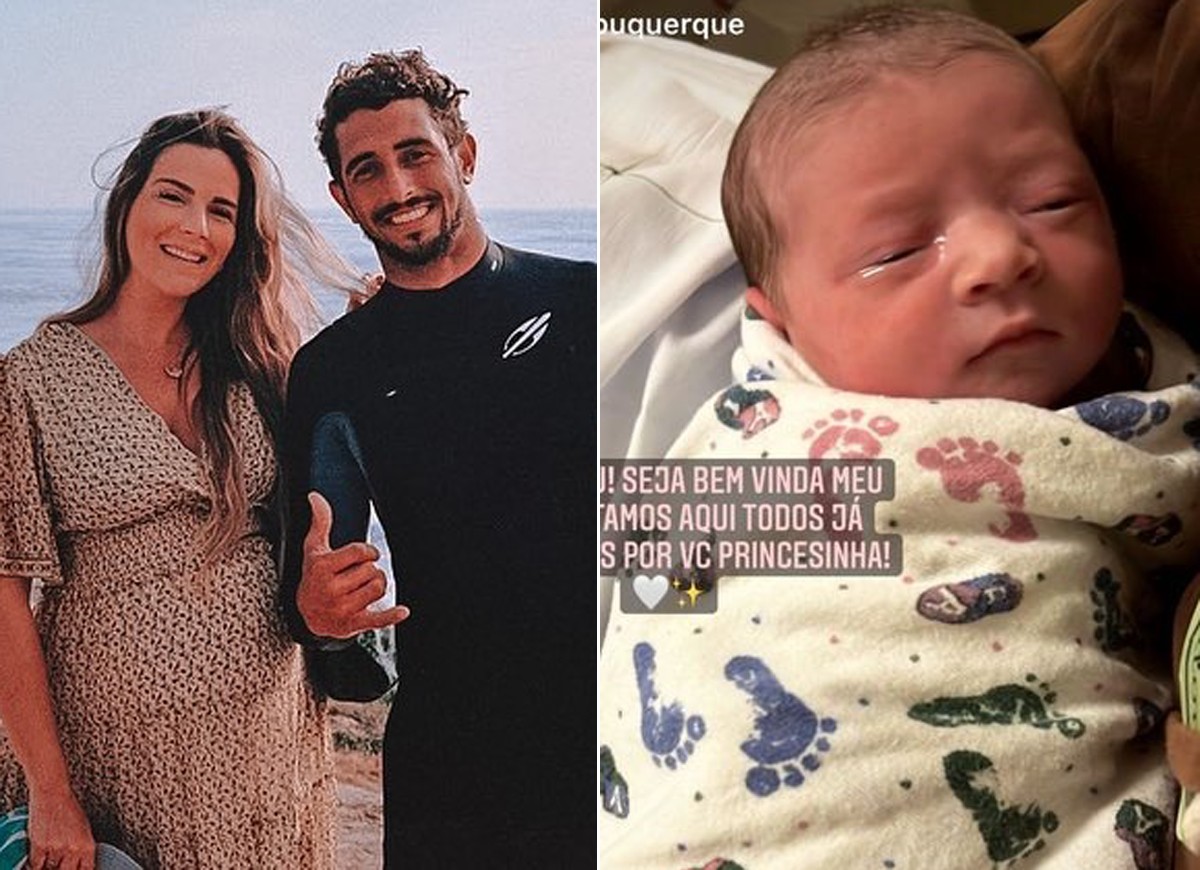 Maitê é primeira filha de Monise Alves e Lucas Chumbo (Foto: Reprodução Instagram)