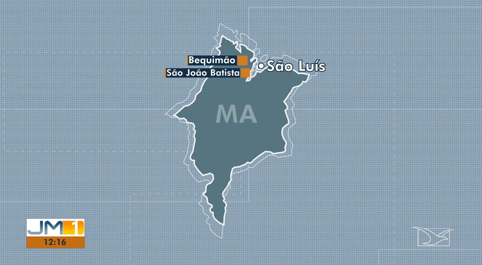 Tremor de terra com magnitude de 3.1 teve como epicentro o município de São João Batista no Maranhão — Foto: Reprodução/TV Mirante