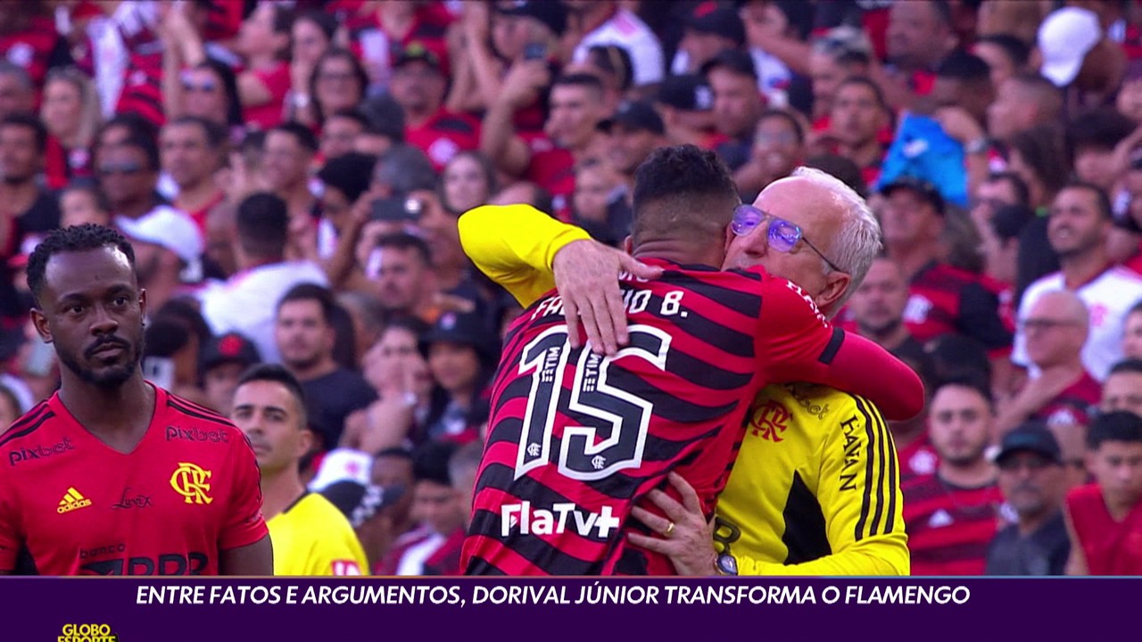 Entre fatos e argumentos, Dorival J&uacute;nior transforma o Flamengo