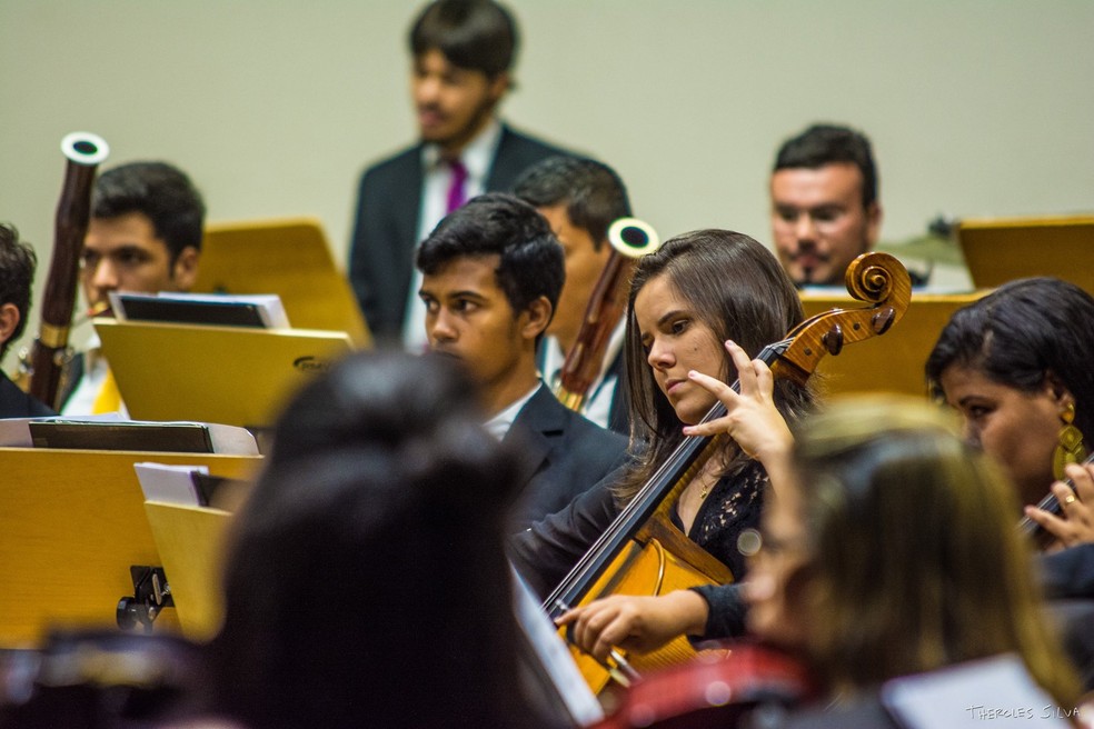 Orquestra Sinfônica Jovem da Paraíba (Foto: Thercles Silva/Divulgação/Arquivo)