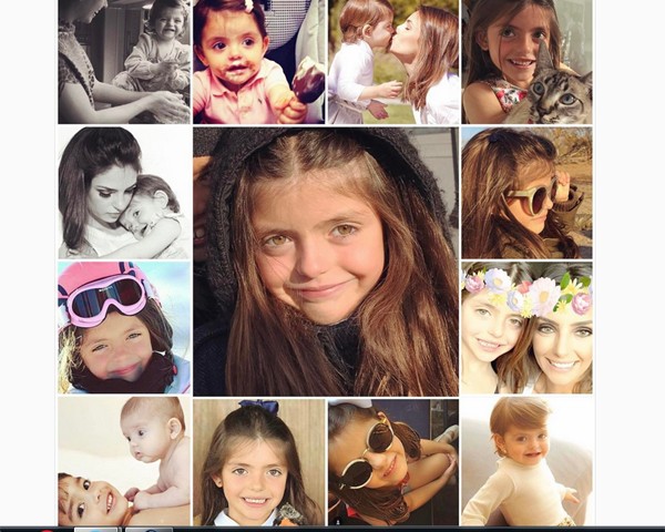 Carol Celico também fez post em homenagem à menina (Foto: Reprodução Instagram)