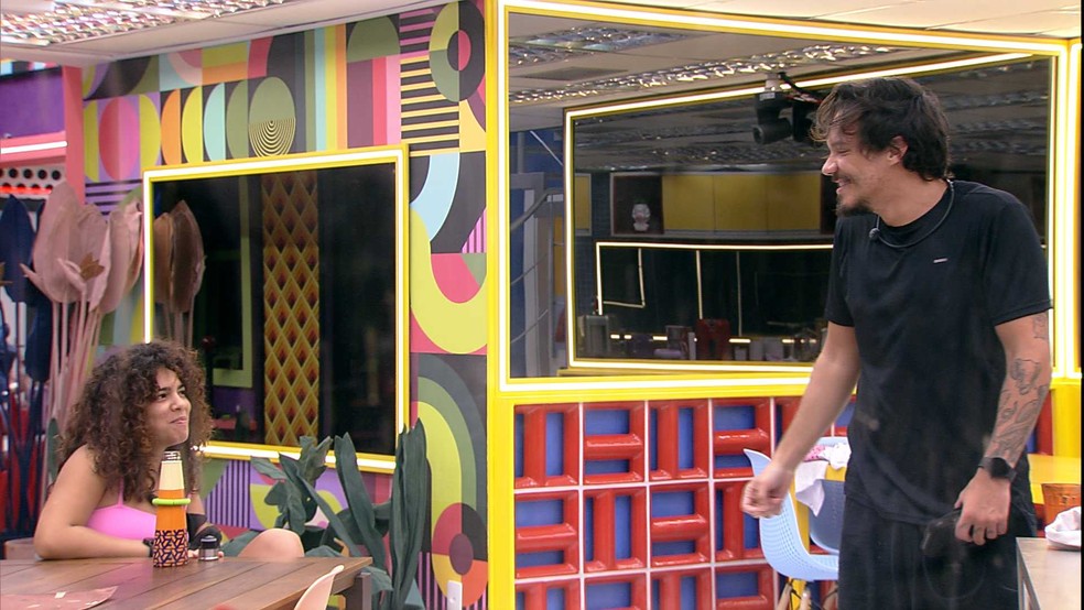 Eliezer e Maria sobre sua relação no BBB 22: 'Amizade colorida só' — Foto: Globo
