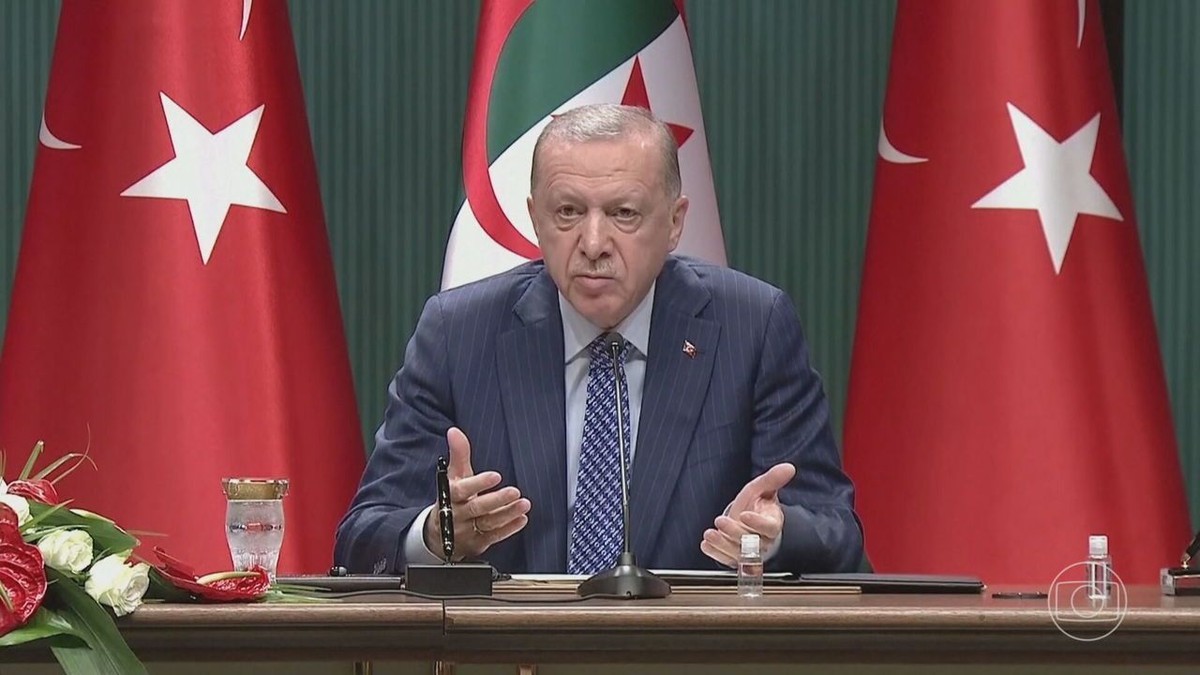 Presidente da Turquia diz que não aceita adesão de Suécia e Finlândia à Otan
