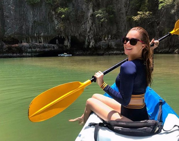 Mariana Ximenes na Tailândia (Foto: Reprodução / Instagram)