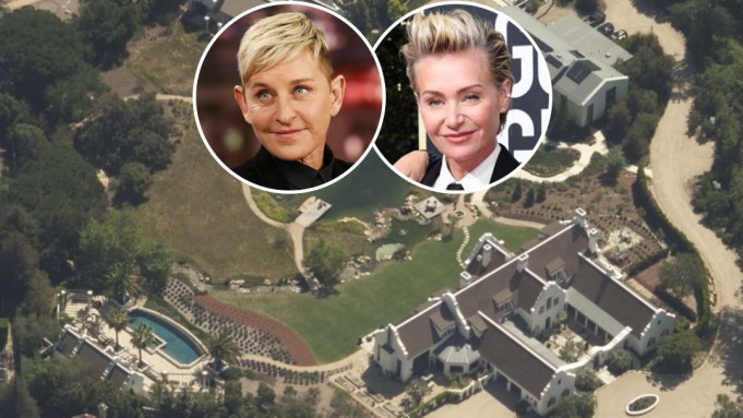 Ellen DeGeneres vende mansão por R$ 305 milhões e compra duas casas (Foto: Repodução/Google e Bing Maps e Getty Images)