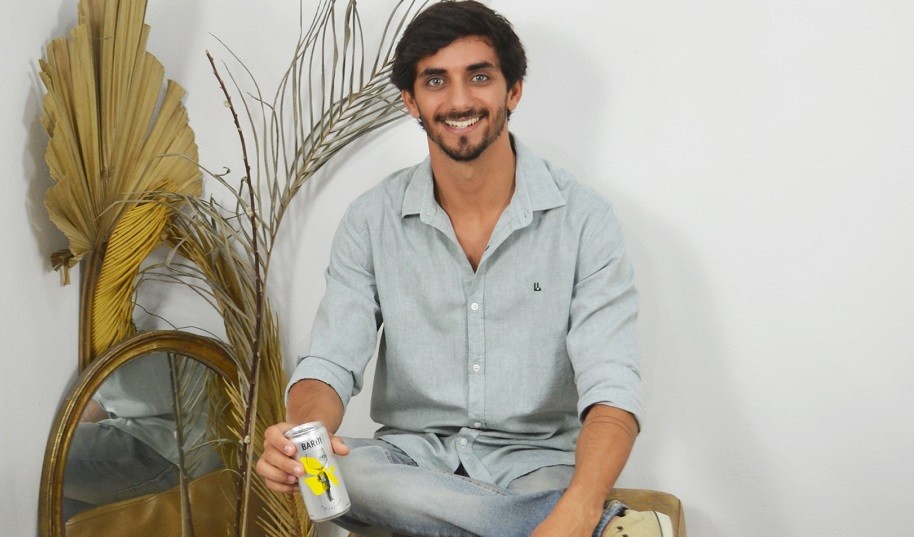 Rodrigo Carvalho, fundador da Barin: empresa é especializada em drink em lata (Foto: Divulgação)