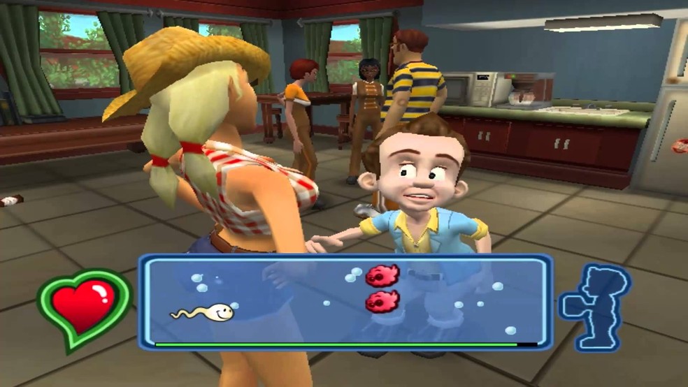 Leisure Suit Larry Magna Cum Laude é recheado de referências sexuais, nudez e palavrões (Foto: Divulgação/High Voltage)