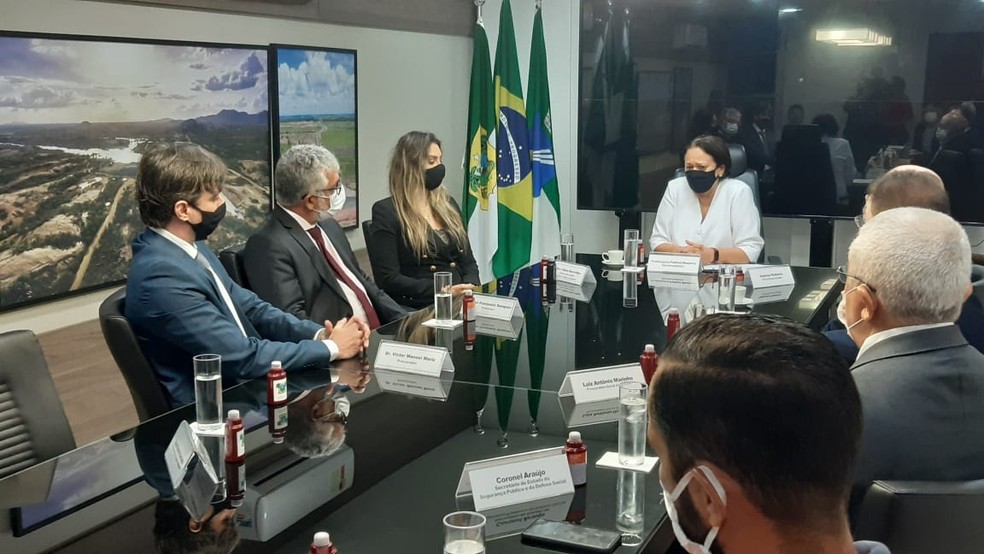 Decisão foi comunicada após reunião — Foto: Sérgio Henrique Santos/Inter TV Cabugi