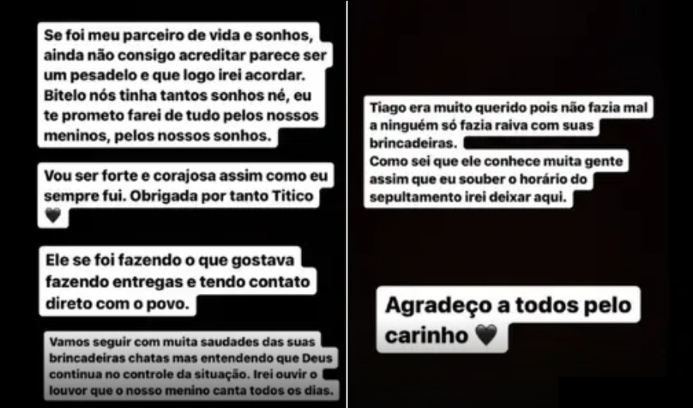 Humorista que postou vídeo sobre traição é assassinado a tiros em MG — Foto: Reprodução Instagram