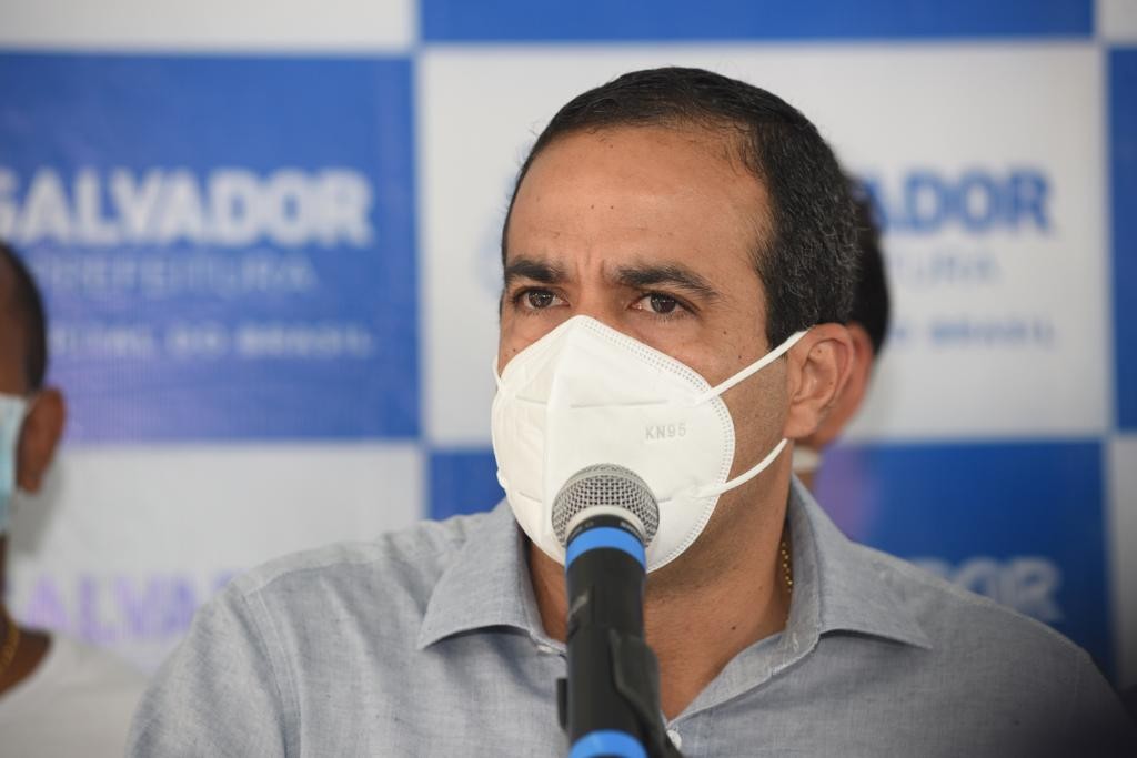 Prefeito diz que Salvador está pronta para o fim da obrigatoriedade do uso de máscaras a partir de abril