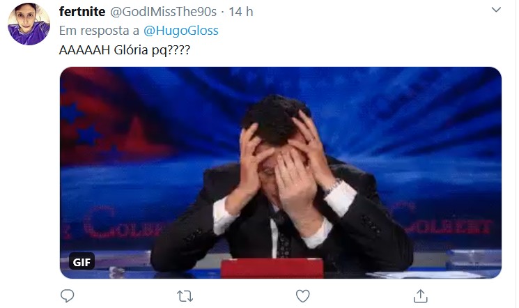 Internauta critica declarações de Gloria Maria (Foto: Reprodução/Twitter)