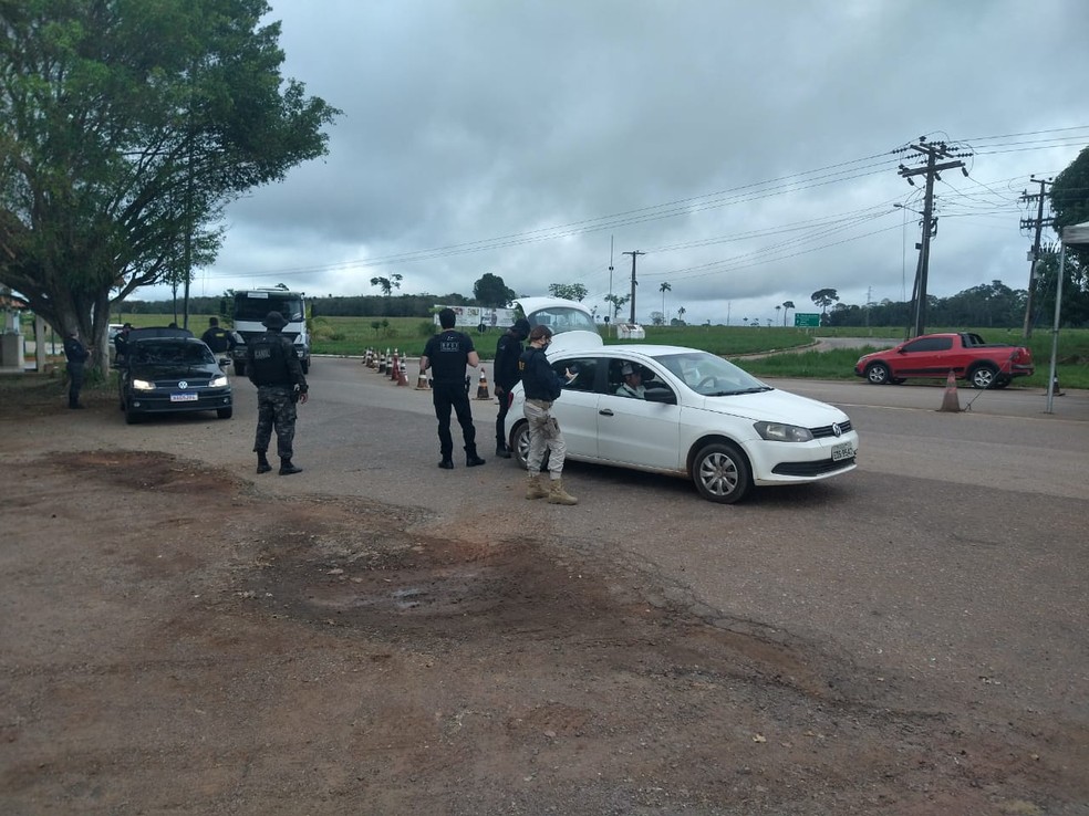 Objetivo da ação é apreender drogas que são transportadas nas rodovias federais e estaduais do AC — Foto: Arquivo/Segurança Pública