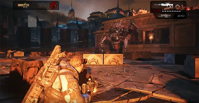 Gears of War: Judgement tem visual colorido (Foto: Reprodução/YouTube)
