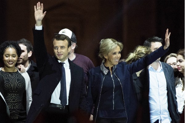 Emmanuel e Brigitte Macron (Foto: Getty Images)