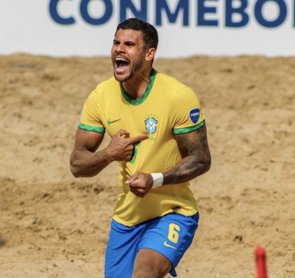 Brasil conquistou o tri da Copa América — Foto: Conmebol