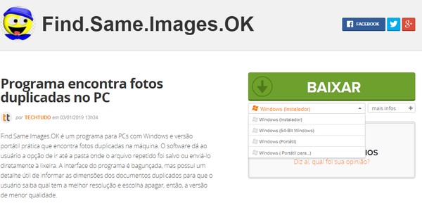 Como Apagar Fotos Duplicadas Do Pc Com O Find Same Images Ok Utilitarios Techtudo