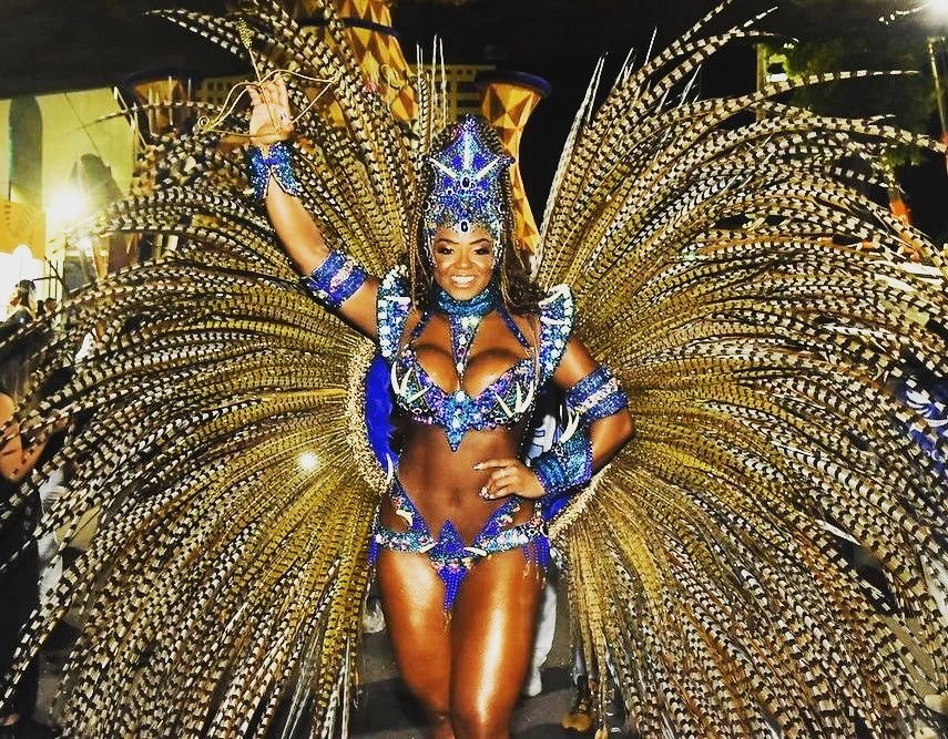 Bianca Monteiro, rainha de bateria da Portela no Carnaval 2022 (Foto: Reprodução/Instagram)