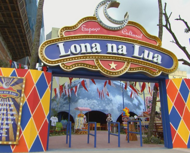 Lona na Lua (Foto: TV Globo)