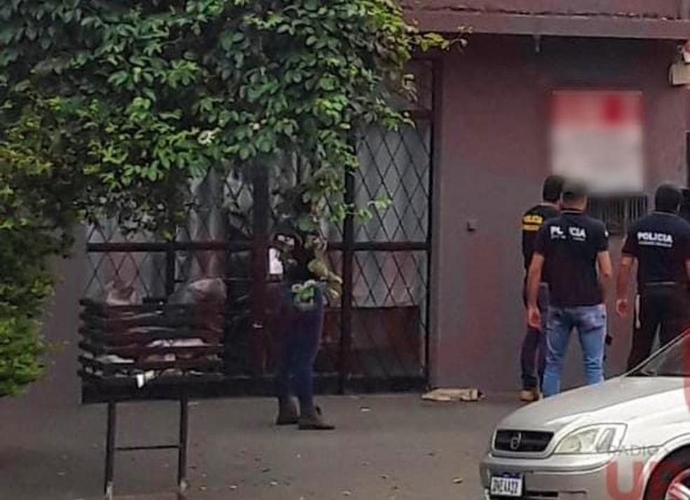 Polícia esteve, nesta terça-feira (18), na casa onde Anderson morava.  Foto: Reprodução