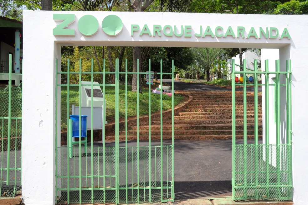 Zoológico Parque Jacarandá, em Uberaba — Foto: Sebastião Santos/Prefeitura de Uberaba