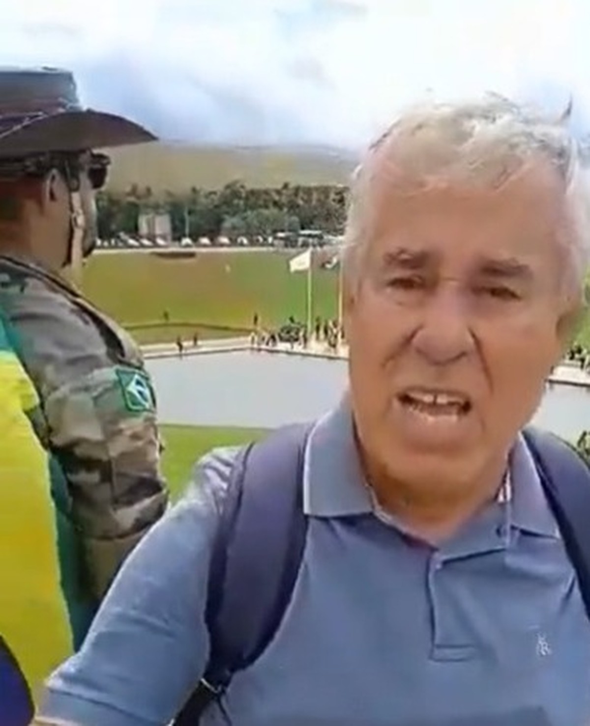 The former president of the Blumenau City Health Council invades the Palácio do Planalto in Brasília |  Santa Catarina