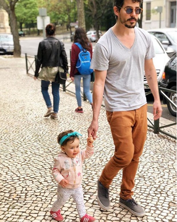 Pedro Neschling com a filha, Carolina  (Foto: reprodução Instagram )