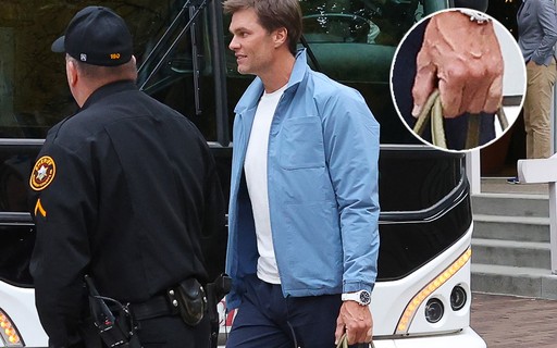 Tom Brady é visto sem aliança em meio a rumores de divórcio de Gisele Bündchen