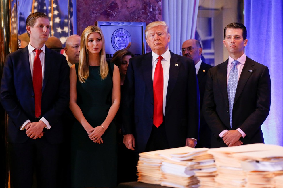 Donald Trump e três filhos dele são processado por fraude pela  procuradora-geral de Nova York | Mundo | G1