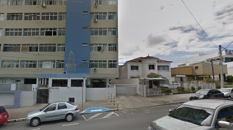 Edifício Caricé, no Centro de João Pessoa — Foto: Reprodução/Google Street View