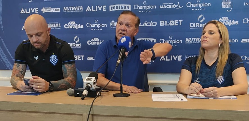 Rafael Tenório vai participar da comissão de transição do CSA — Foto: Gabriel Diniz/GE