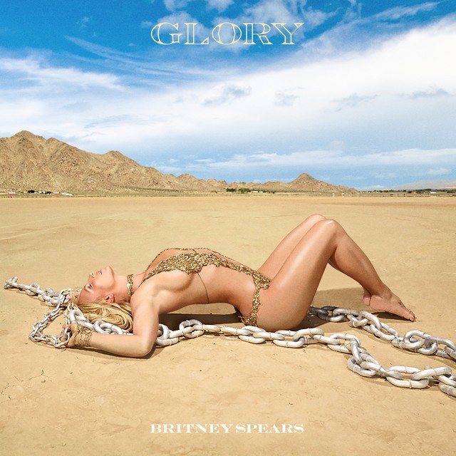 Britney Spears também mudou capa ao relançar 'Glory' (Foto: Divulgação)