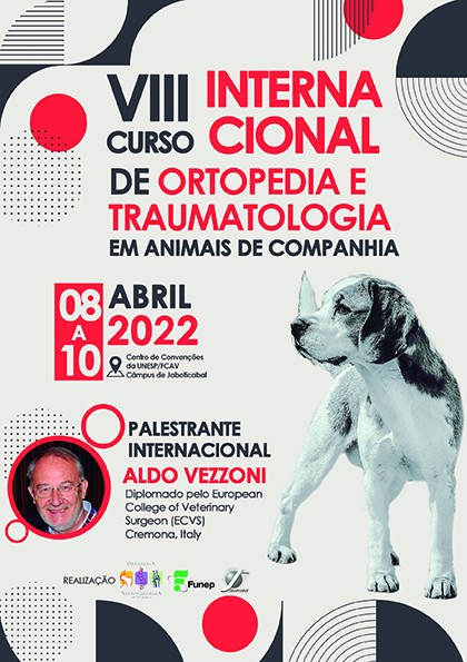 O Curso e Simpósio Internacional de Ortopedia e Traumatologia em Animais de Companhia contará com a presença de palestrantes nacionais e internacionais (Foto: FUNEP/ Divulgação)