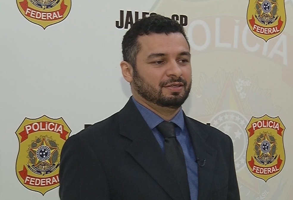 Delegado da Pol&iacute;cia Federal de Rio Preto &mdash; Foto: Reprodu&ccedil;&atilde;o / TV TEM