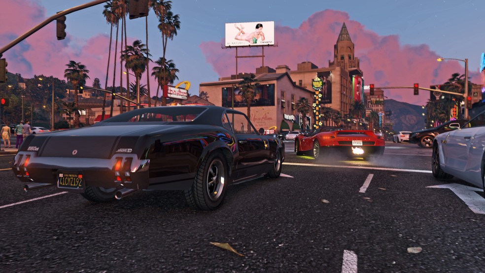 GTA V vai passar por outra mudança de geração, agora com promessa de melhorias na jogabilidade, além de gráficos atualizados — Foto: Reprodução/Rockstar