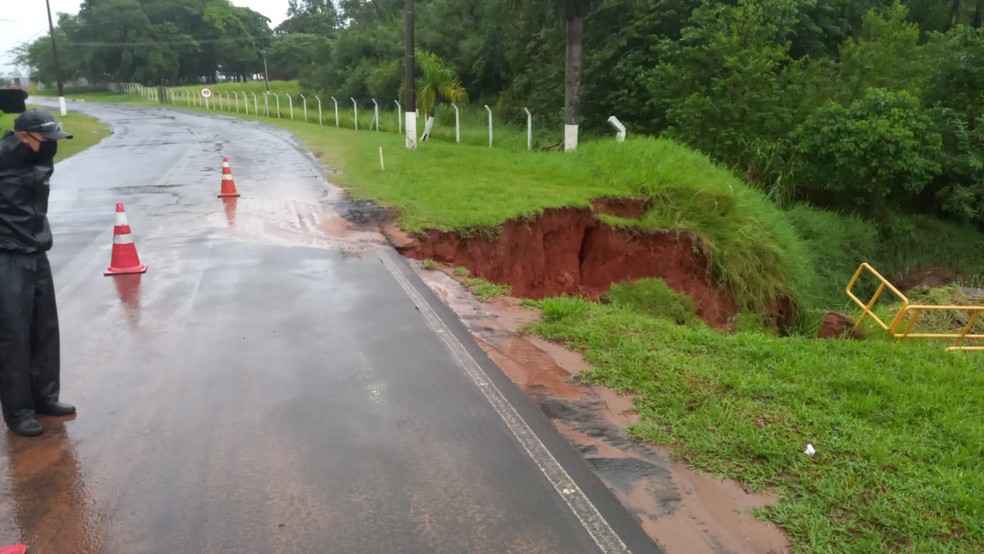 Danos se concentram, principalmente, na zona rural — Foto: Polícia Militar/Divulgação