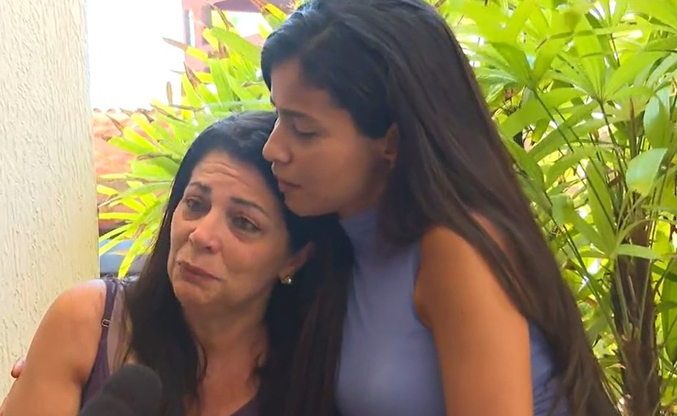 Mãe de empresário morto após sequestrado fala sobre dor — Foto: Reprodução/TV Bahia