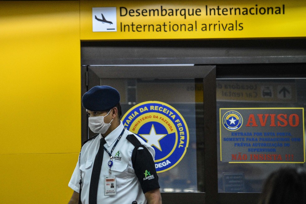Vista do Aeroporto Internacional de Cumbica em Guarulhos (SP). — Foto: Arquivo/Ronaldo Barreto/Futura Press/Estadão Conteúdo