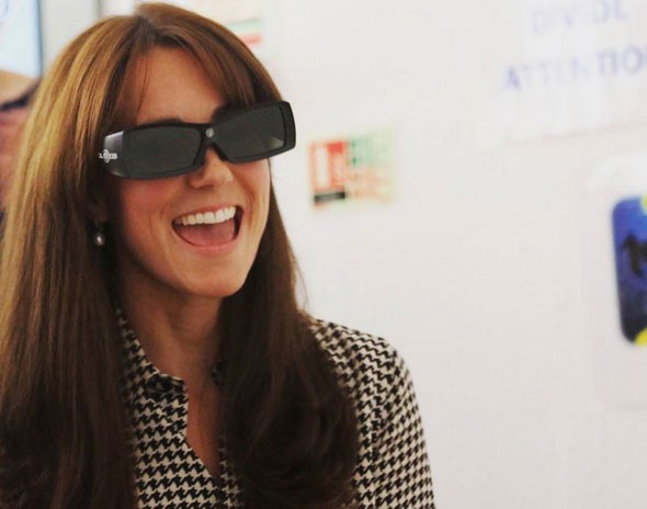 Kate Middleton em foto divulgada pelo Palácio de Kensington (Foto: Reprodução/ Instagram)