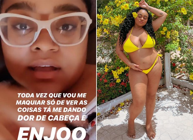 Rízia Cerqueira revela enjoo inusitado na gravidez (Foto: Reprodução / Instagram)
