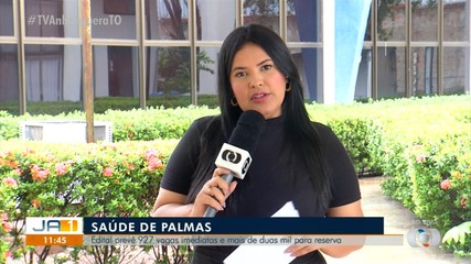 Prefeitura de Palmas lança edital para o concurso público do quadro da saúde
