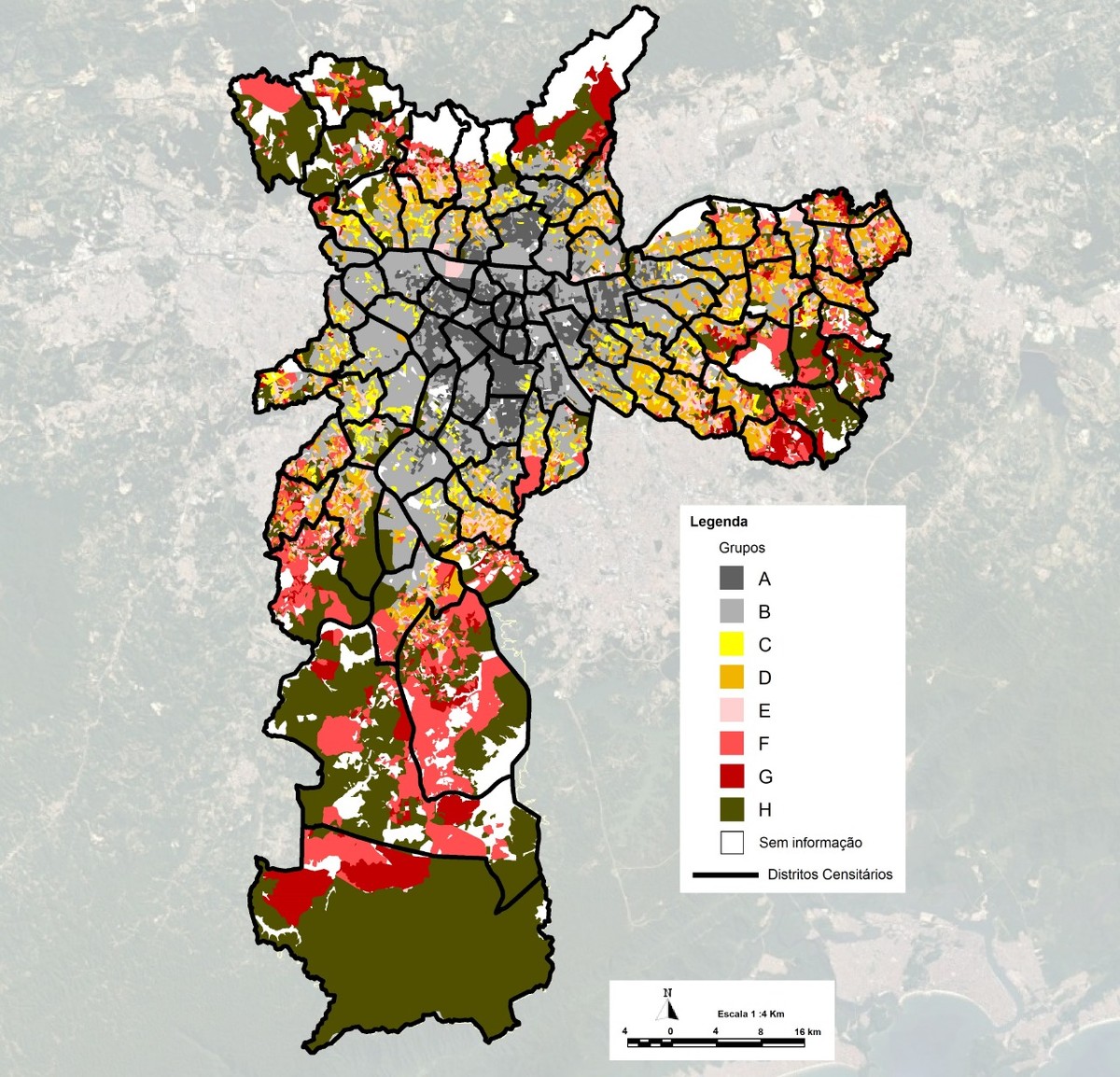 Estudo da USP diz que classificação 'Centro e periferia' é ultrapassada e  identifica 8 novos padrões urbanísticos em SP | São Paulo | G1