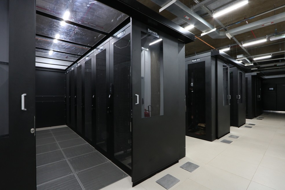 Tepui, unidade de processamento com supercomputadores do Sirius — Foto: CNPEM/Divulgação