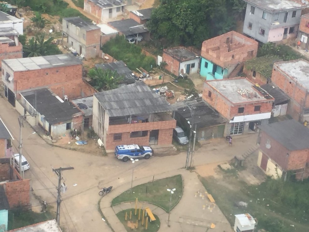 Caso ocorreu no sÃ¡bado (11), na localidade conhecida como Labirinto, no bairro de Ãguas Claras (Foto: SSP/ DivulgaÃ§Ã£o)