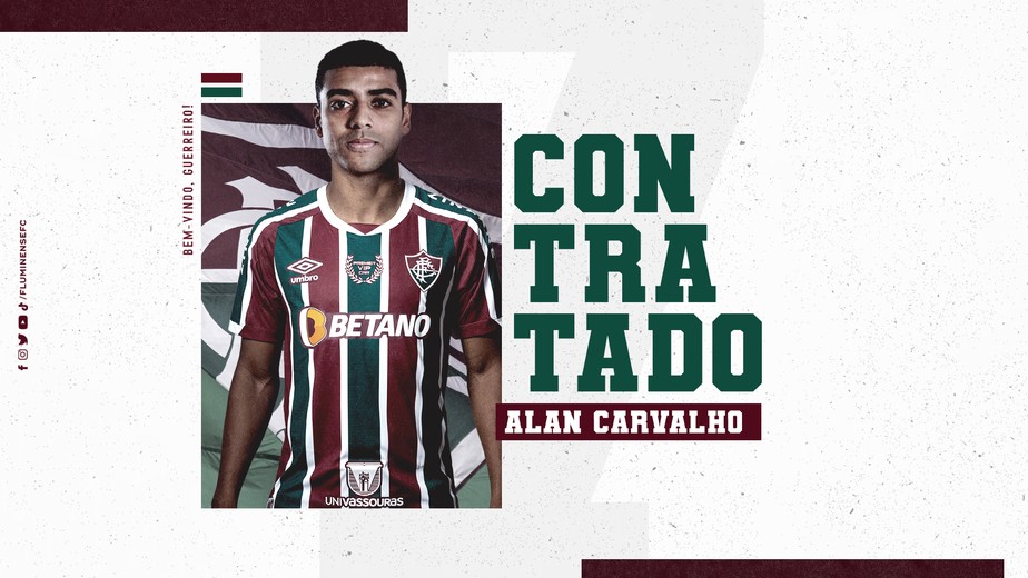 Alan é oficializado pelo Fluminense